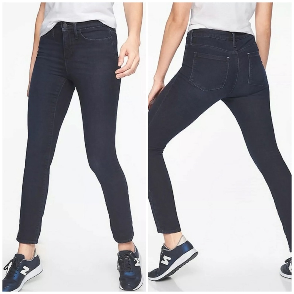 Athleta Skulptek Overdye Wash Skinny Jeans
